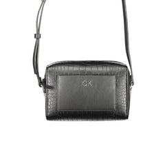 Calvin Klein Black Polyester Handbag - Cross Body Bags