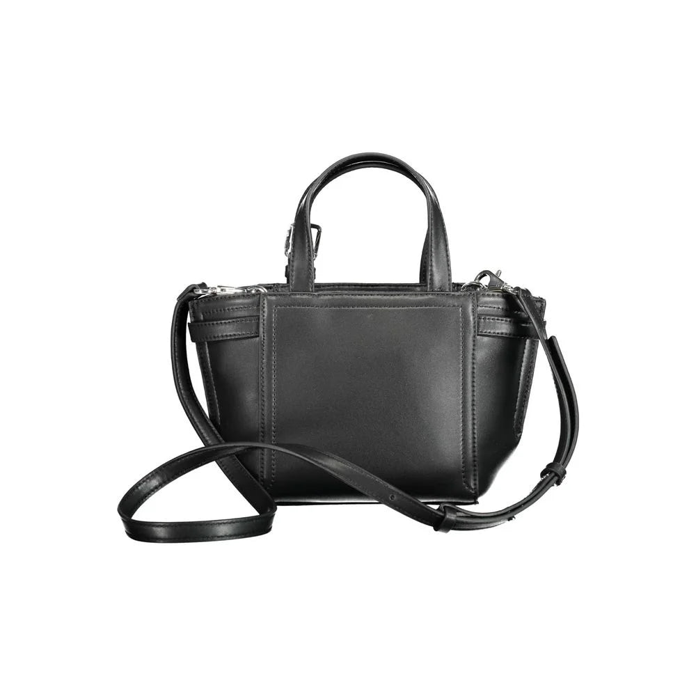 Calvin Klein Black Polyester Handbag - Shopper Bags