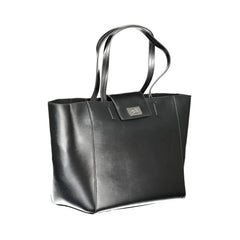 Calvin Klein Black Polyester Handbag - Shopper Bags