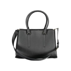 Calvin Klein Black Polyester Handbag - Shoulder Bags