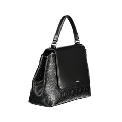 Calvin Klein Black Polyester Handbag - Shoulder Bags