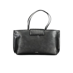 Calvin Klein Black Polyester Handbag - Shoulder Bags