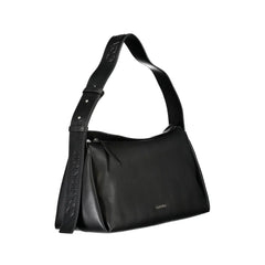 Calvin Klein Black Polyester Handbag - Shoulder Bags