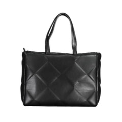 Calvin Klein Black Polyester Handbag - Shoulder Bags