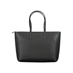 Calvin Klein Black Polyester Handbag - Shoulder Bags
