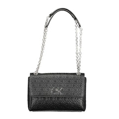 Calvin Klein Black Polyester Handbag - Shoulder Bags