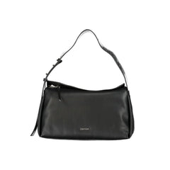 Calvin Klein Black Polyester Handbag - Shoulder Bags
