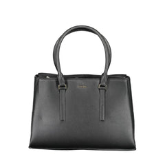 Calvin Klein Black Polyester Handbag - Shoulder Bags