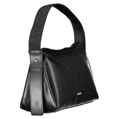 Calvin Klein Black Polyester Handbag - Shoulder Bags