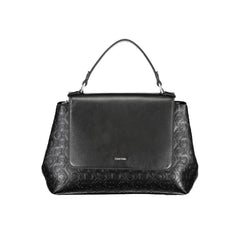 Calvin Klein Black Polyester Handbag - Shoulder Bags