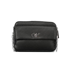 Calvin Klein Black Polyester Handbag - Shoulder Bags
