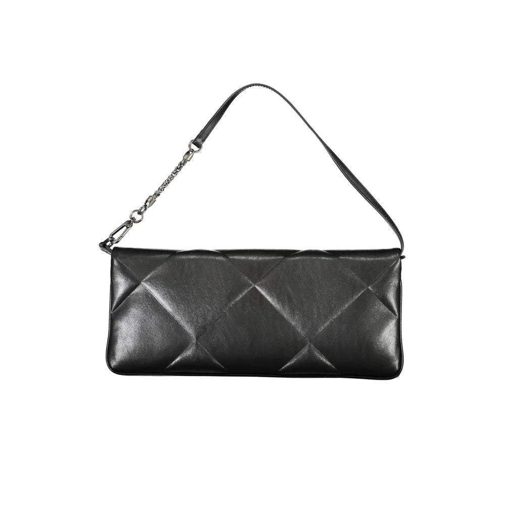 Calvin Klein Black Polyester Handbag - Shoulder Bags