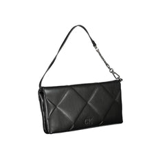 Calvin Klein Black Polyester Handbag - Shoulder Bags