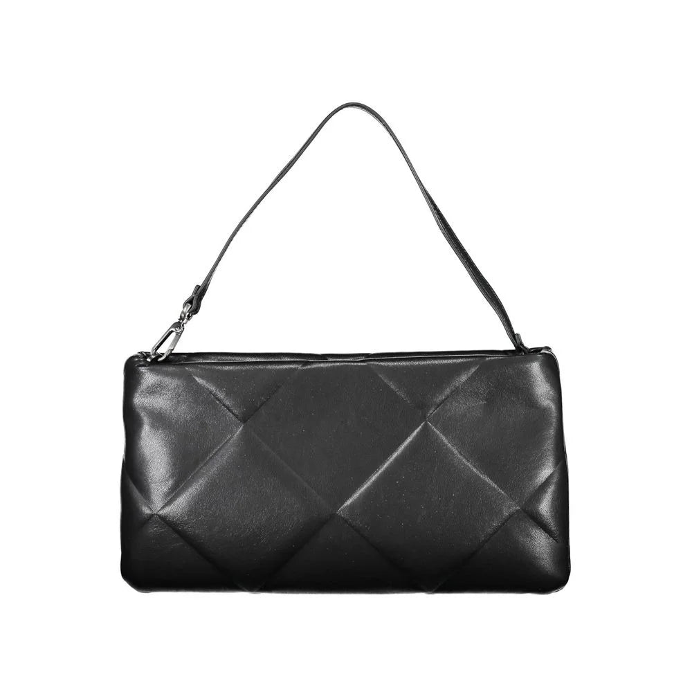 Calvin Klein Black Polyester Handbag - Shoulder Bags