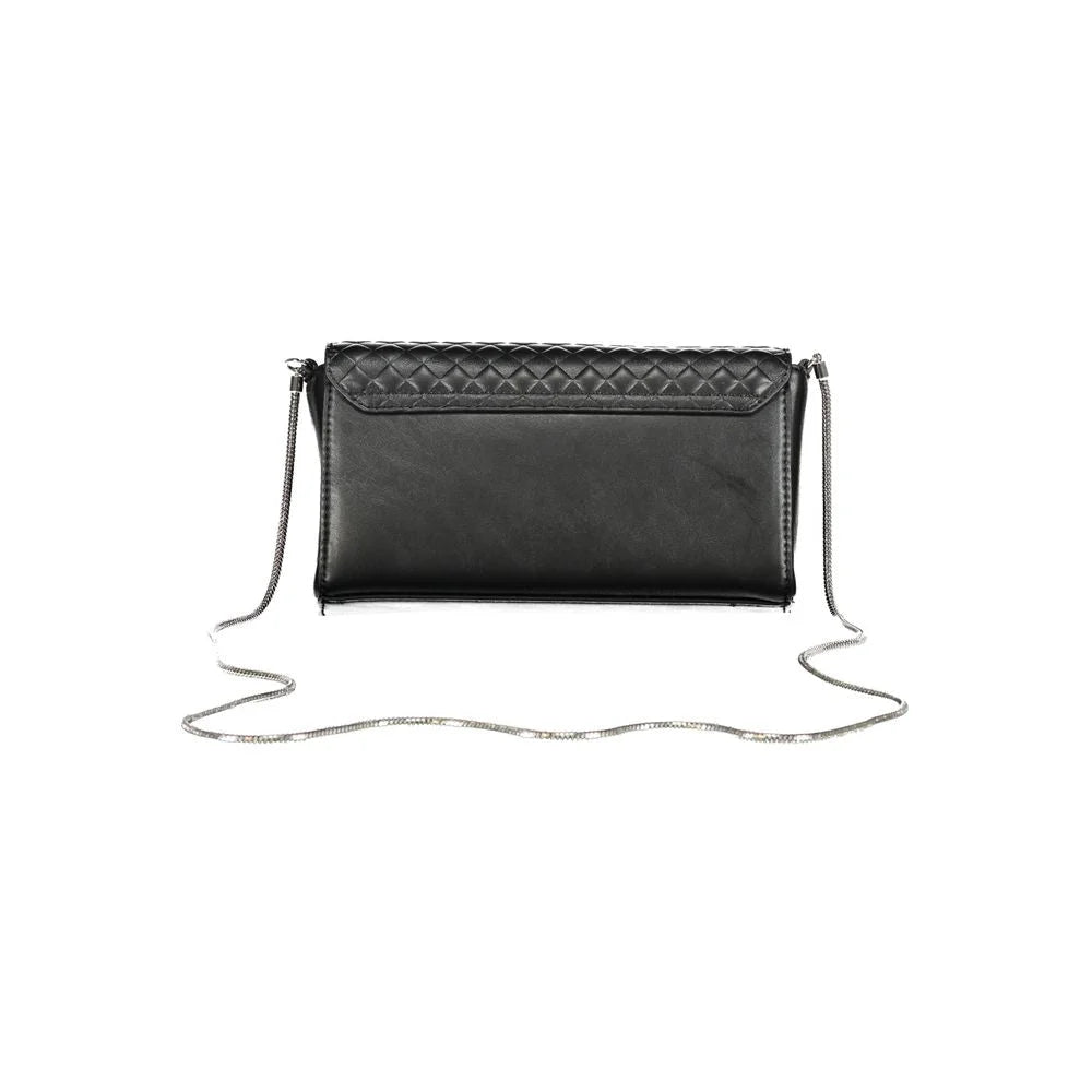 Calvin Klein Black Polyester Handbag - Shoulder Bags