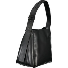 Calvin Klein Black Polyester Handbag - Shoulder Bags