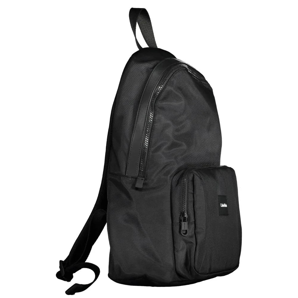 Calvin Klein Black Polyester Men Backpack - Backpacks