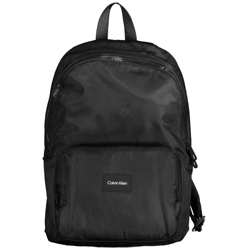 Calvin Klein Black Polyester Men Backpack - Backpacks