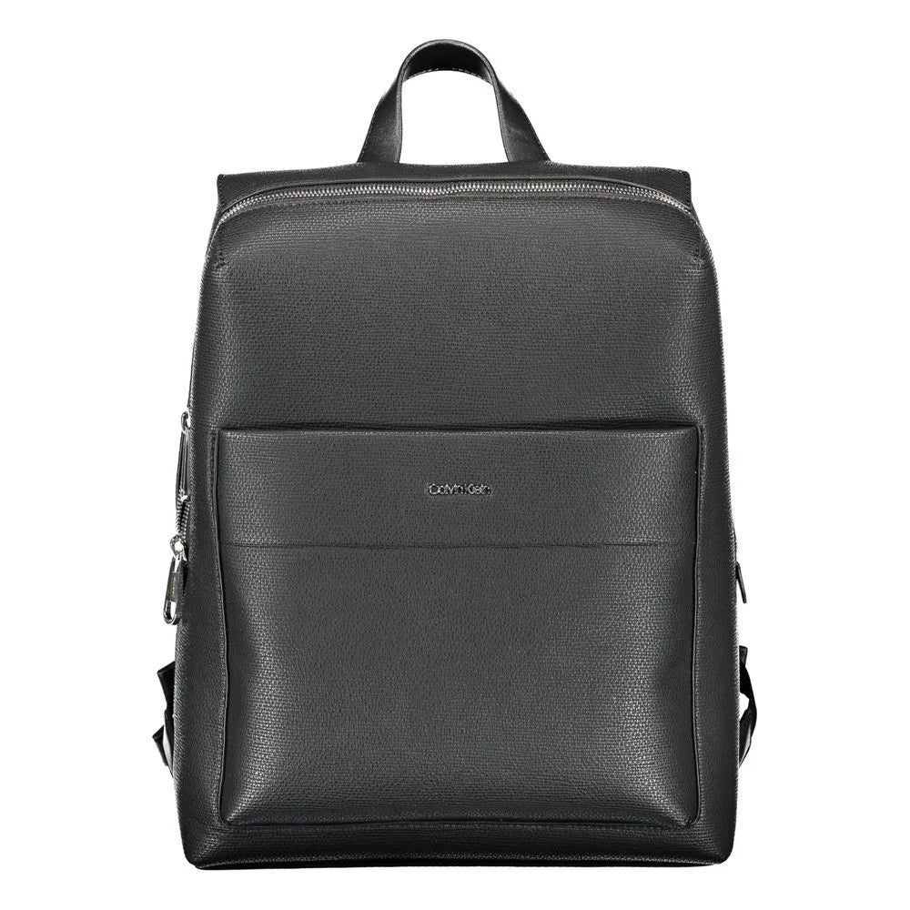 Calvin Klein Black Polyester Men Backpack - Backpacks