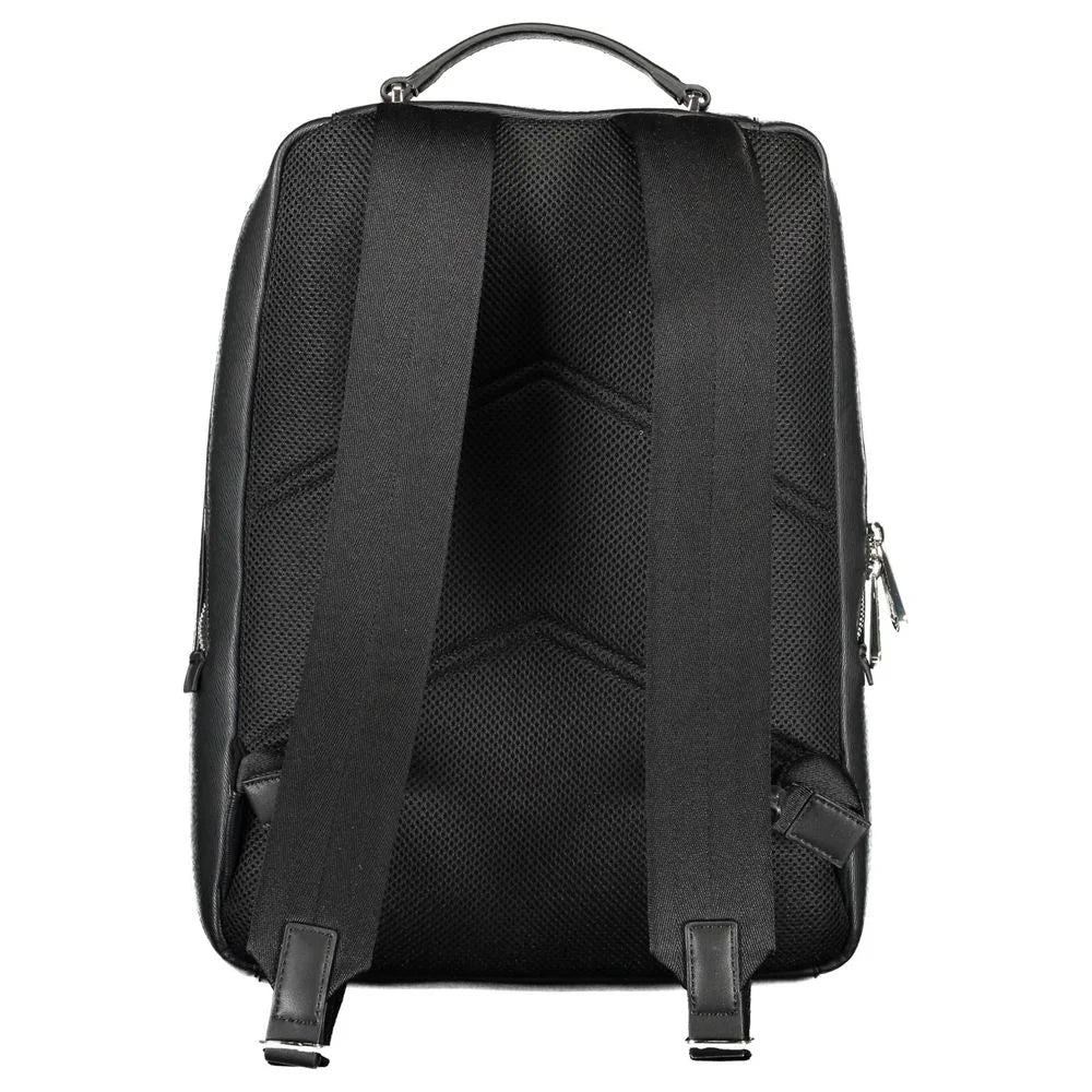 Calvin Klein Black Polyester Men Backpack - Laptop Backpacks