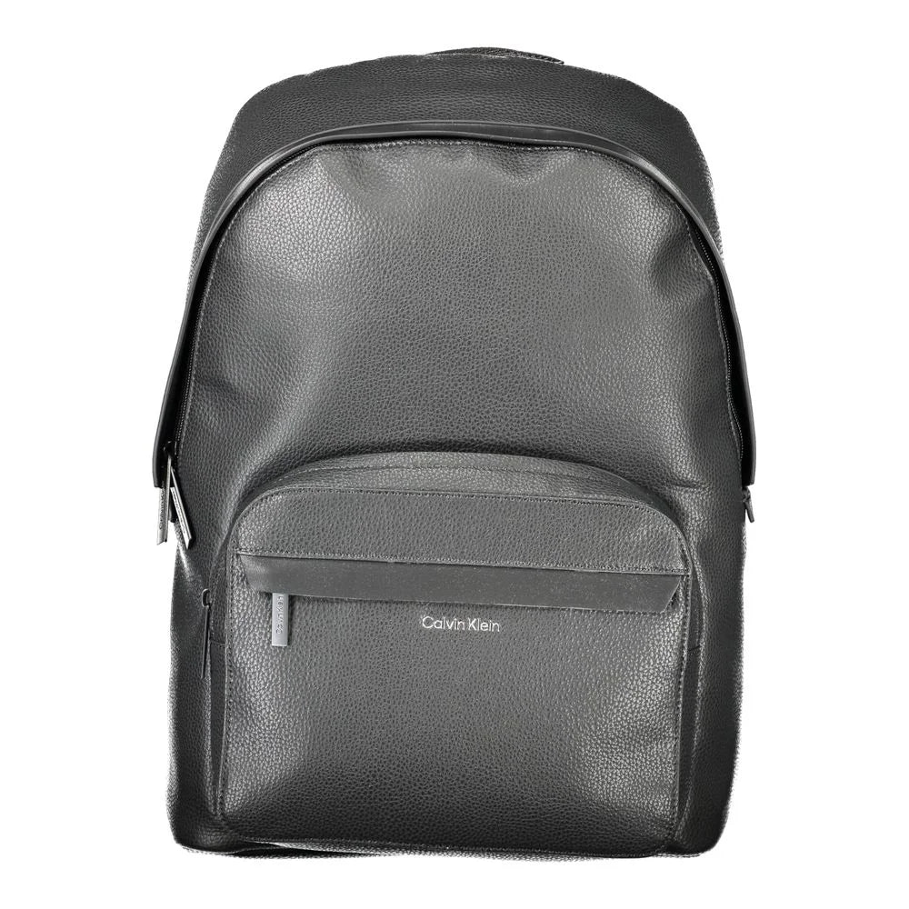 Calvin Klein Black Polyester Men Backpack - Laptop Backpacks