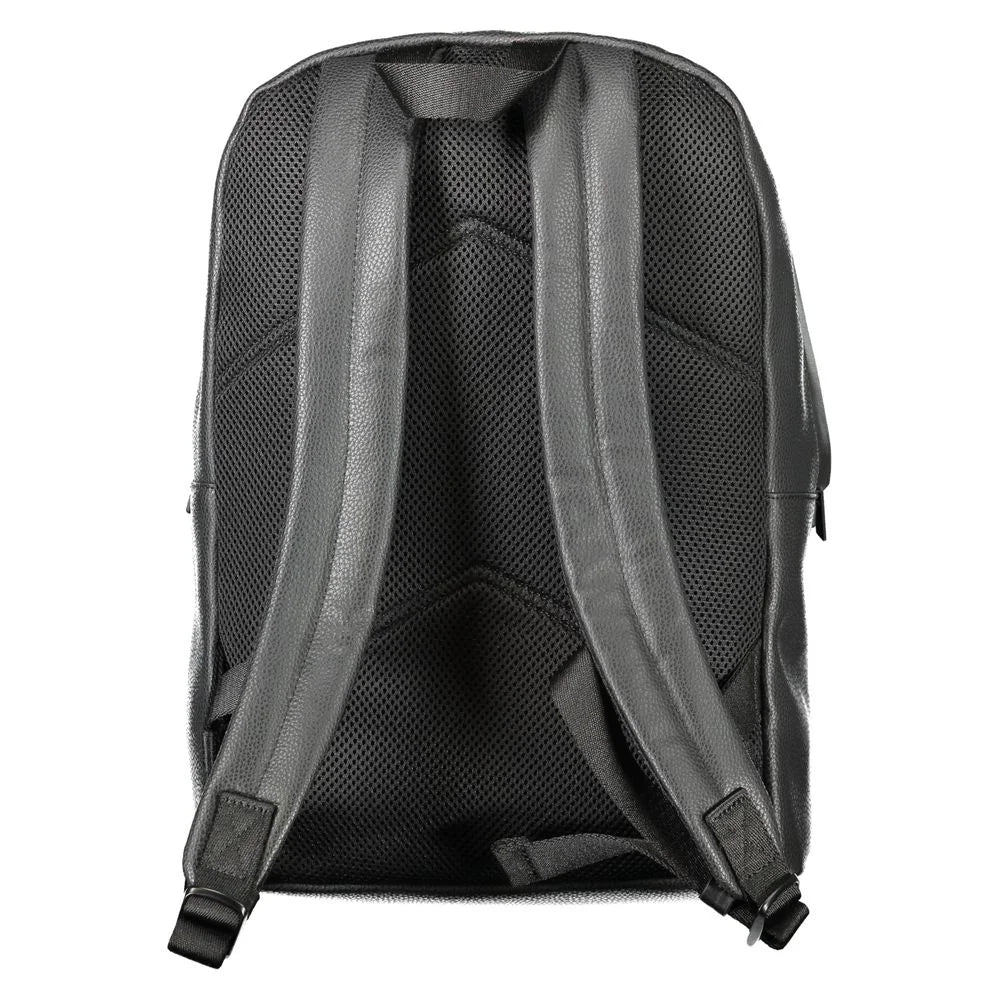 Calvin Klein Black Polyester Men Backpack - Laptop Backpacks