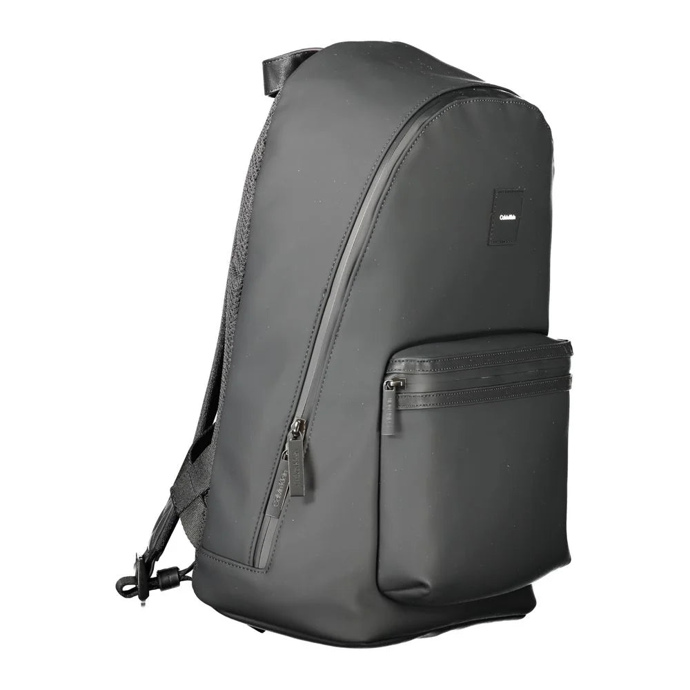 Calvin Klein Black Polyester Men Backpack - Laptop Backpacks