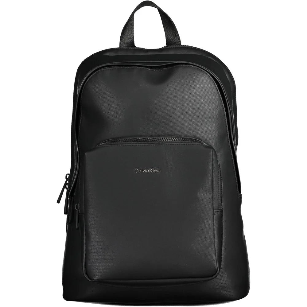 Calvin Klein Black Polyester Men Backpack - Laptop Backpacks
