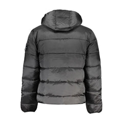 Calvin Klein Black Polyester Men Jacket - XL