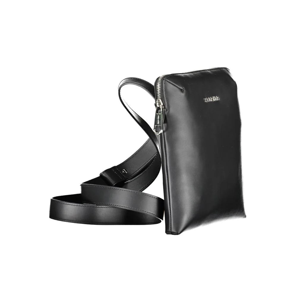 Calvin Klein Black Polyester Men Shoulder Bag - Cross Body Bags