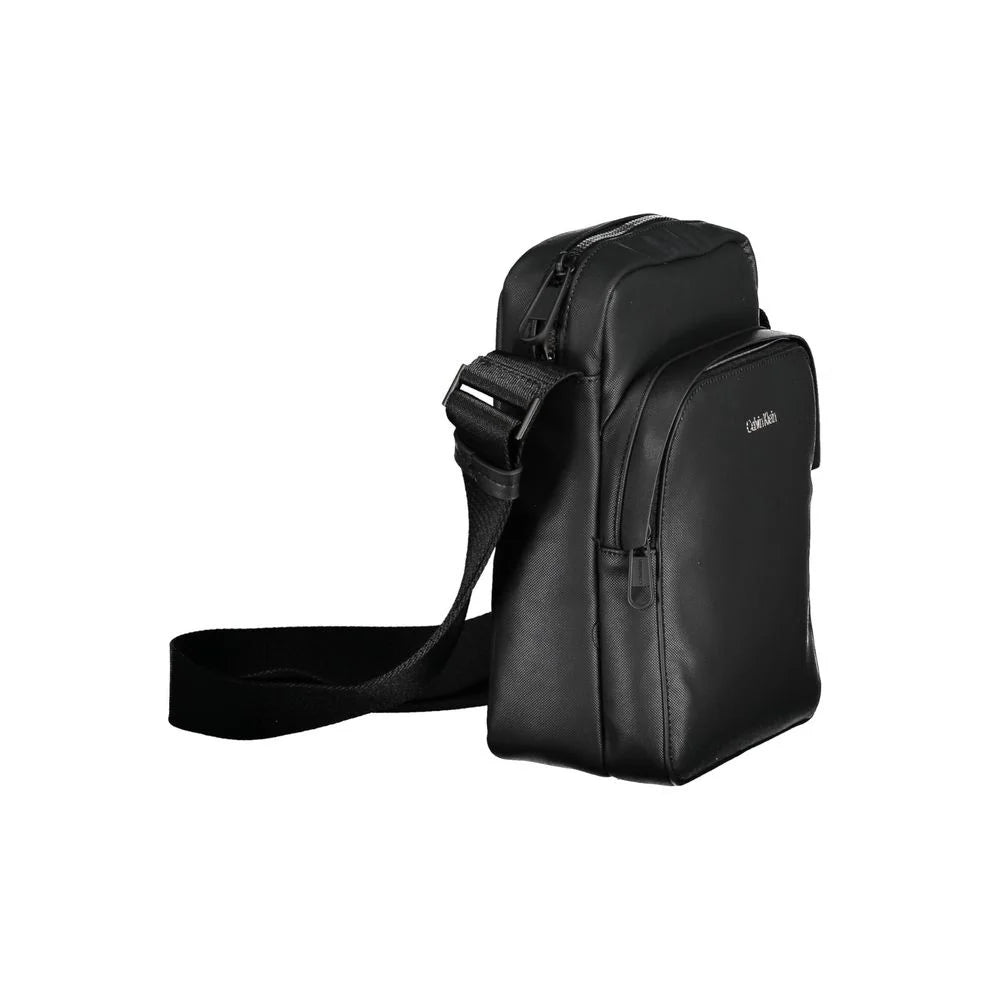 Calvin Klein Black Polyester Men Shoulder Bag - Cross Body Bags
