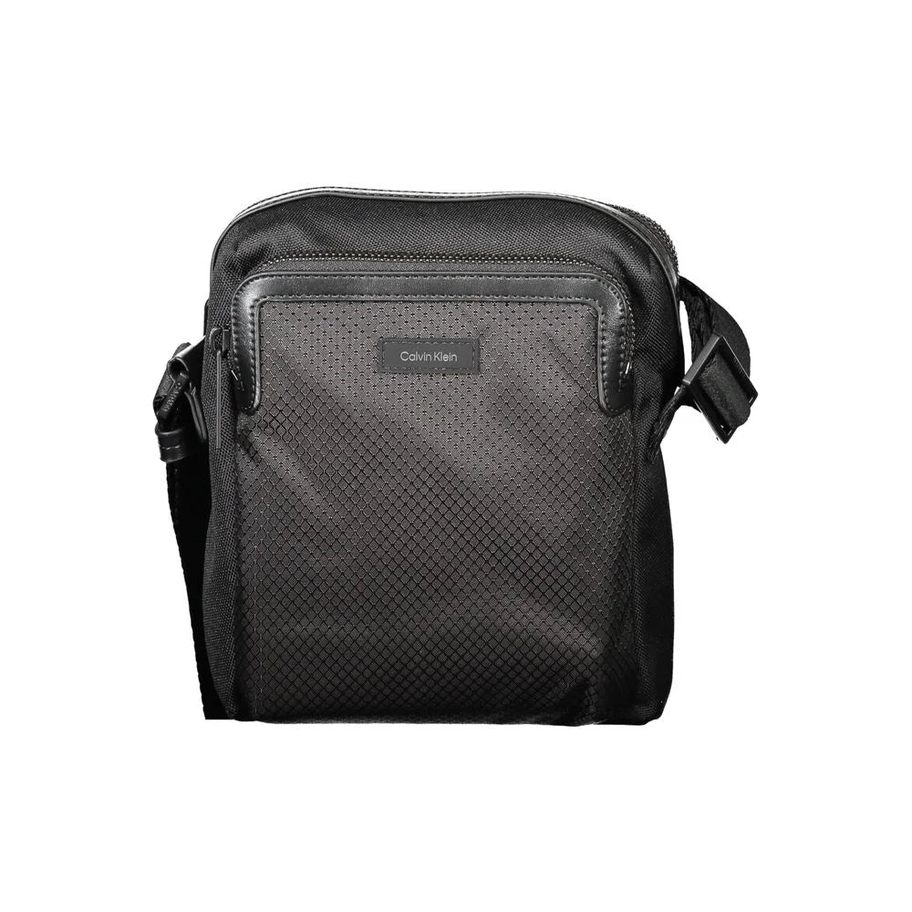 Calvin Klein Black Polyester Men Shoulder Bag - Cross Body Bags