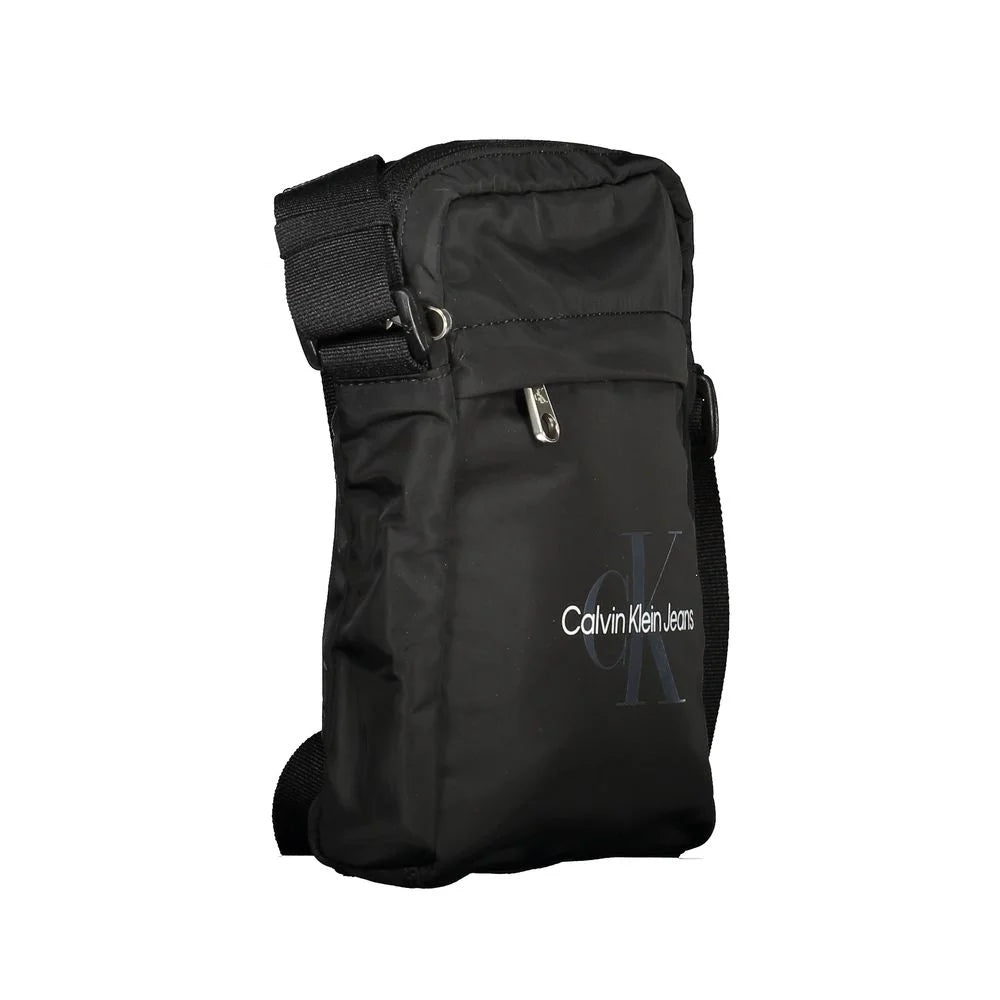 Calvin Klein Black Polyester Men Shoulder Bag - Cross Body Bags