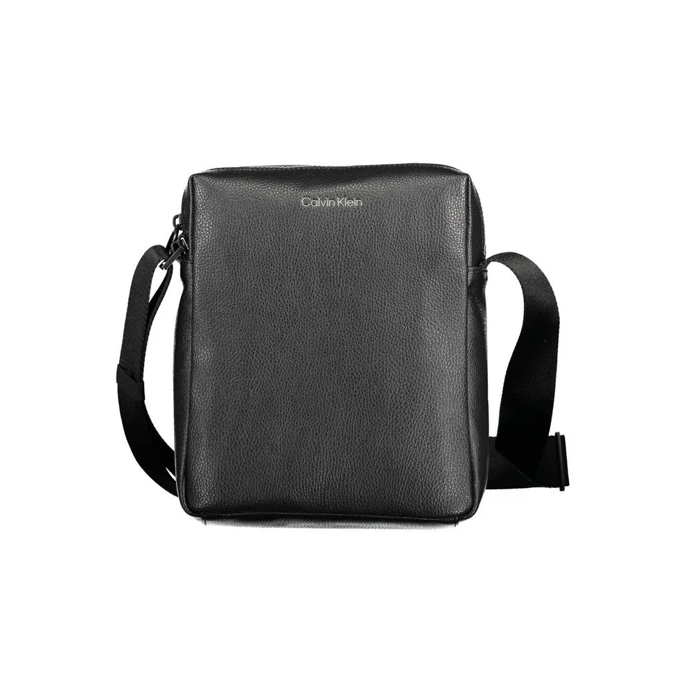Calvin Klein Black Polyester Men Shoulder Bag - Cross Body Bags
