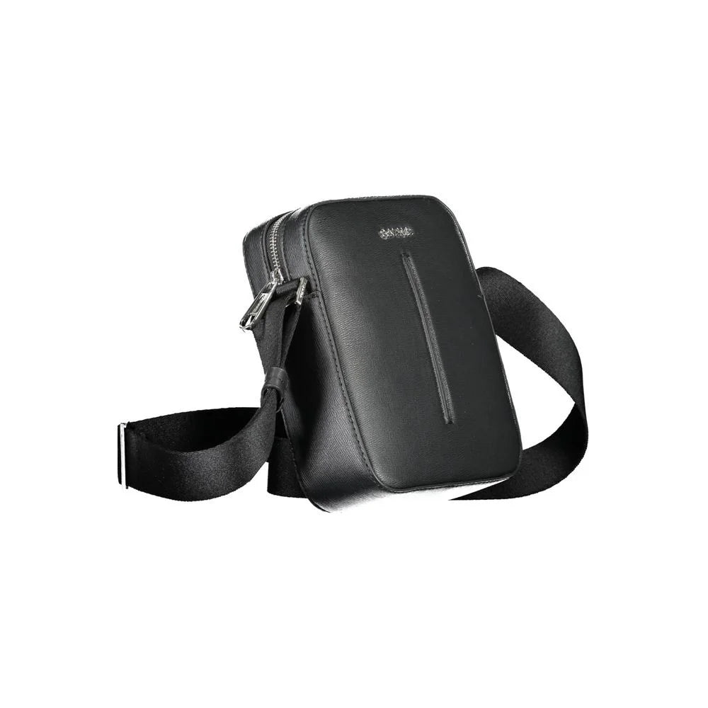 Calvin Klein Black Polyester Men Shoulder Bag - Cross Body Bags