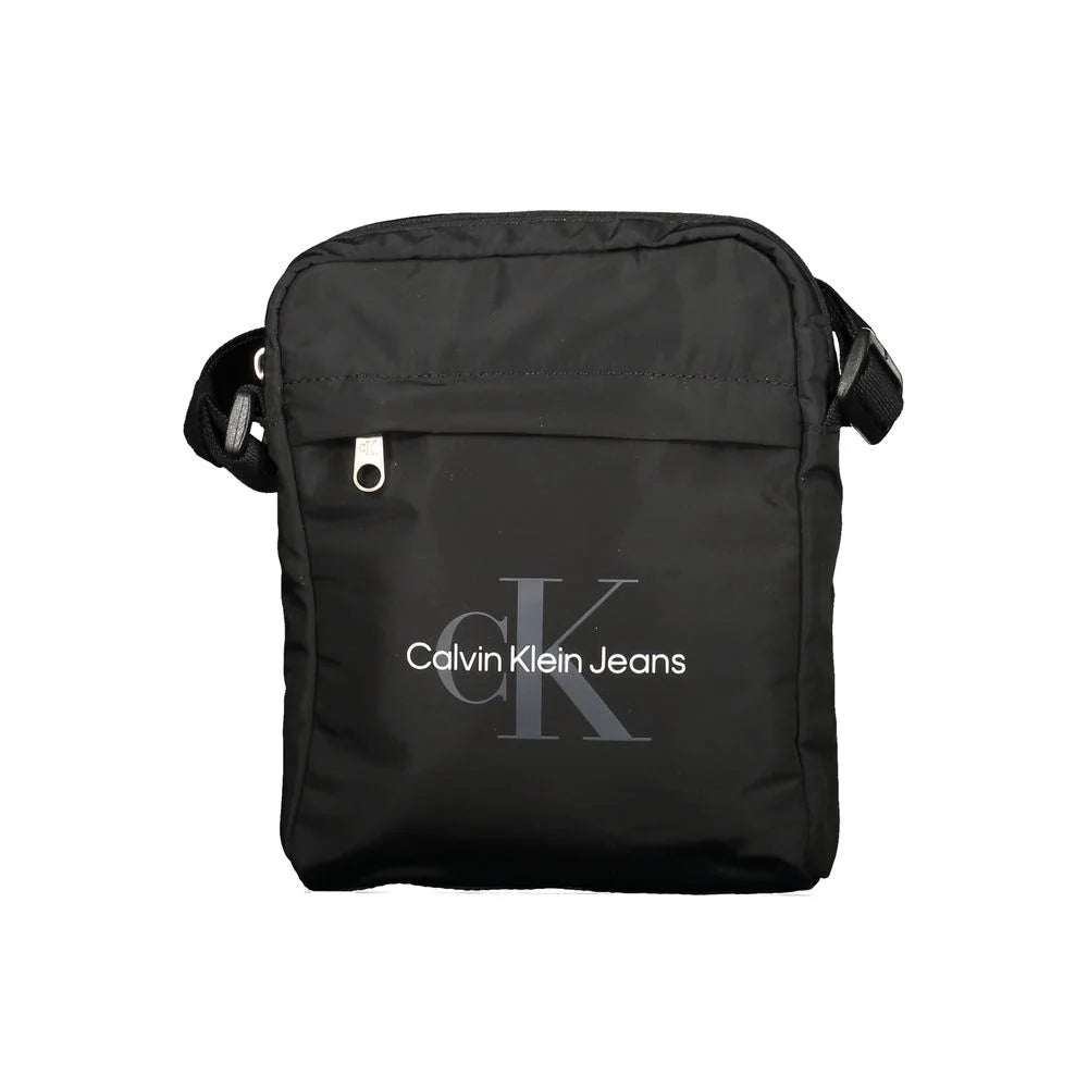 Calvin Klein Black Polyester Men Shoulder Bag - Cross Body Bags