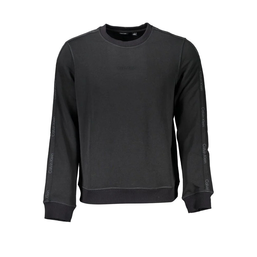 Calvin Klein Black Polyester Men Sweater - XL - Sweatshirts