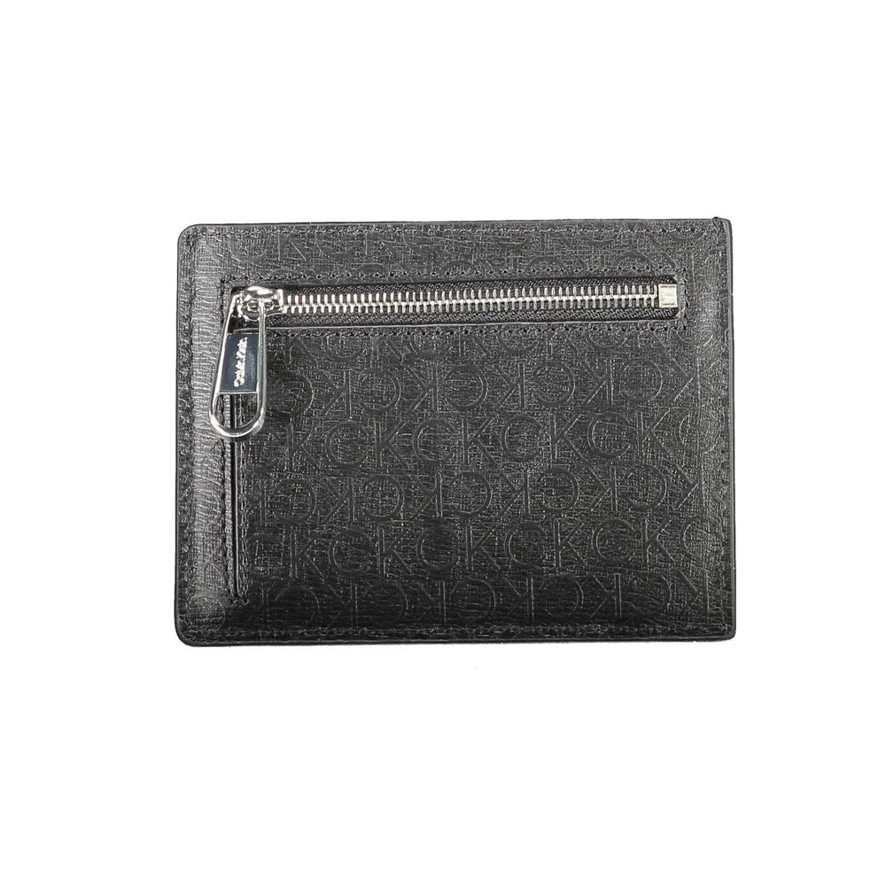 Calvin Klein Black Polyester Men Wallet - Card Cases