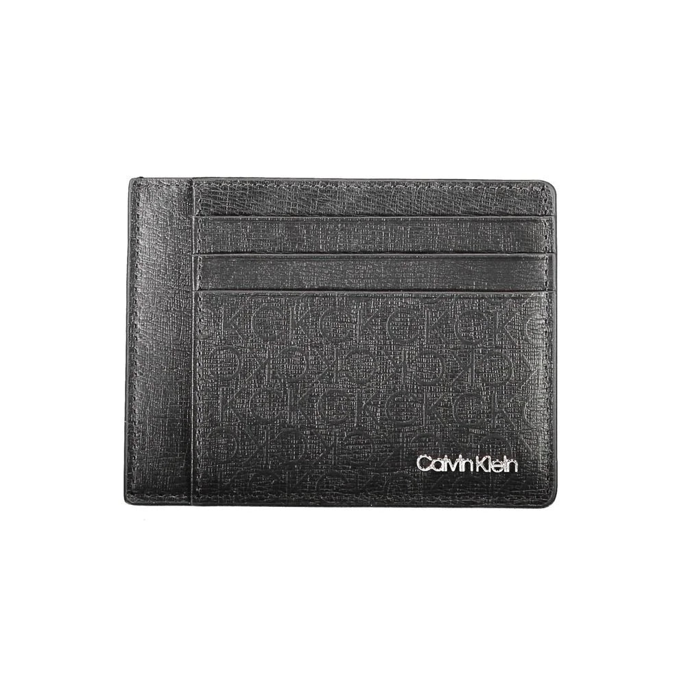 Calvin Klein Black Polyester Men Wallet - Card Cases