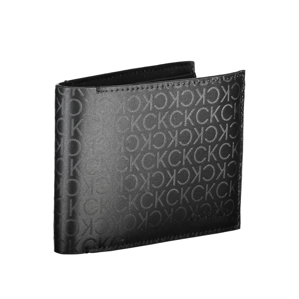 Calvin Klein Black Polyester Men Wallet - Wallets