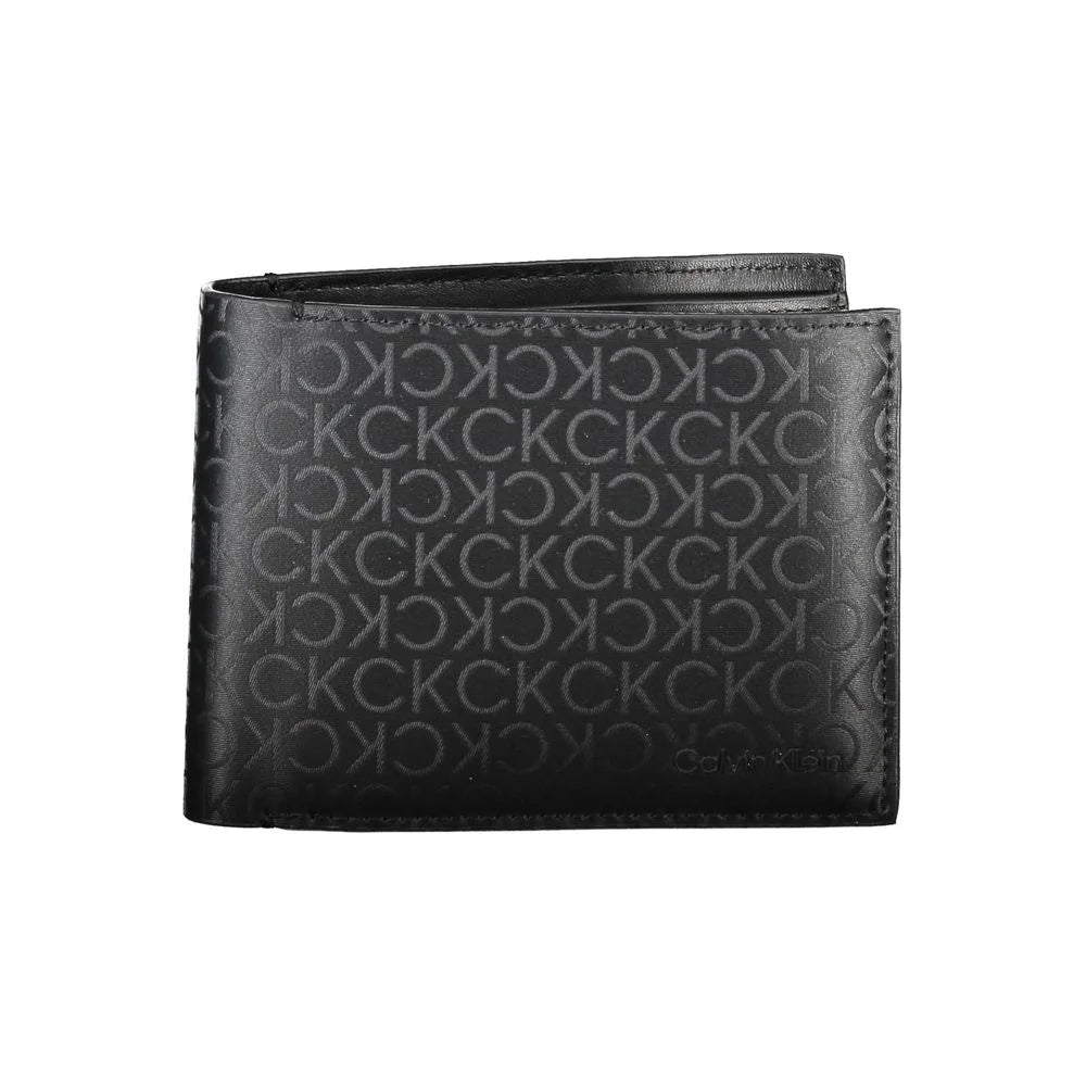 Calvin Klein Black Polyester Men Wallet - Wallets