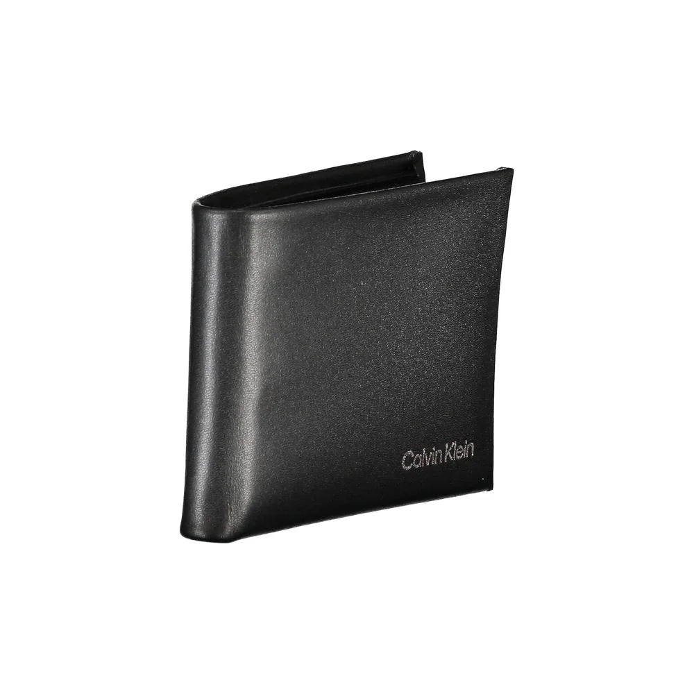 Calvin Klein Black Polyester Men Wallet - Wallets