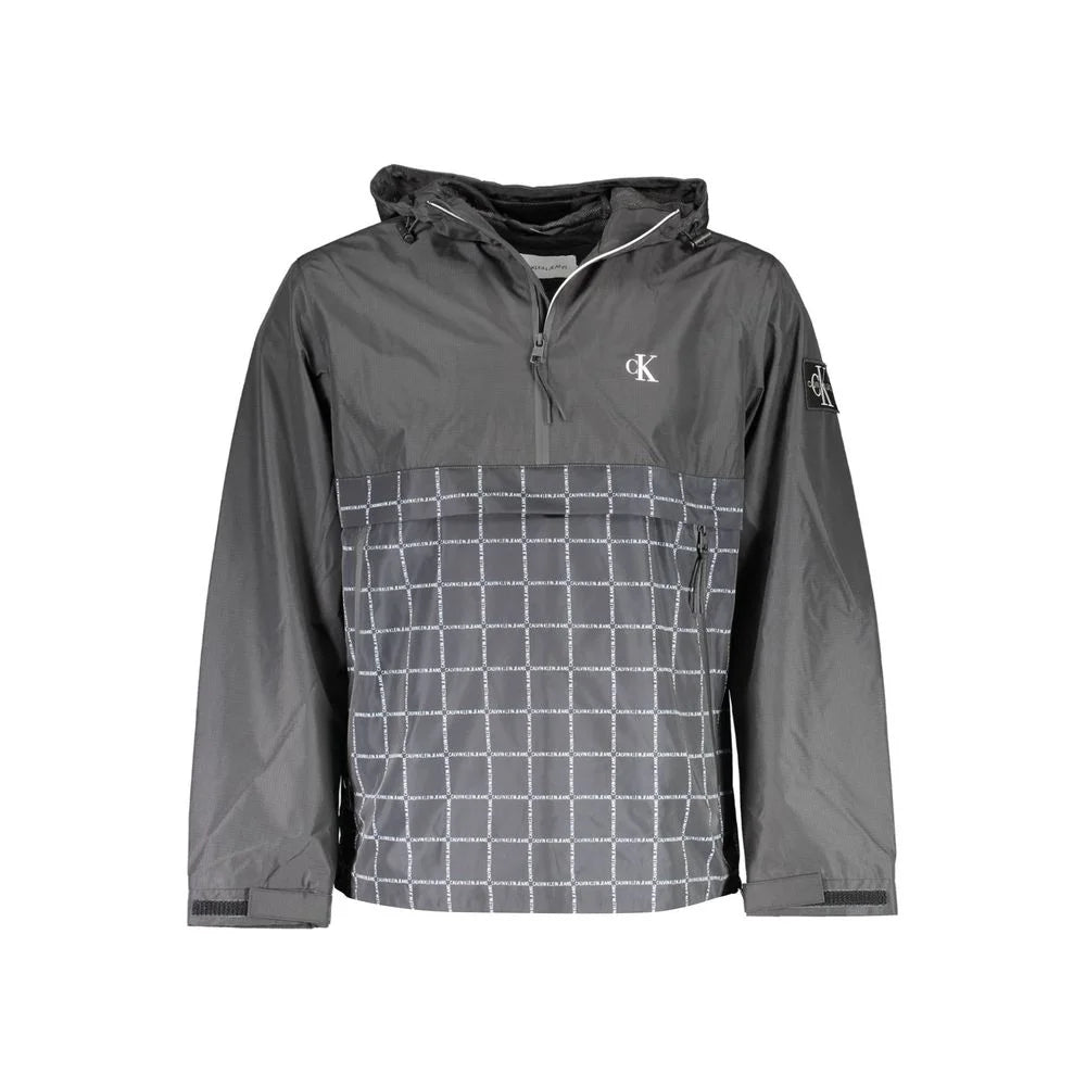 Calvin Klein Black Polyester Men’s Jacket - S - Sport Jackets