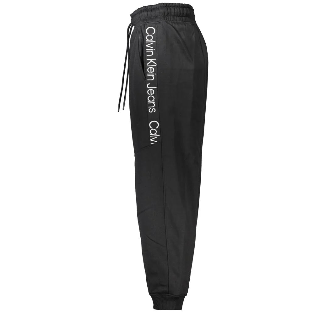 Calvin Klein Black Polyester Pant - 2XS - Joggers