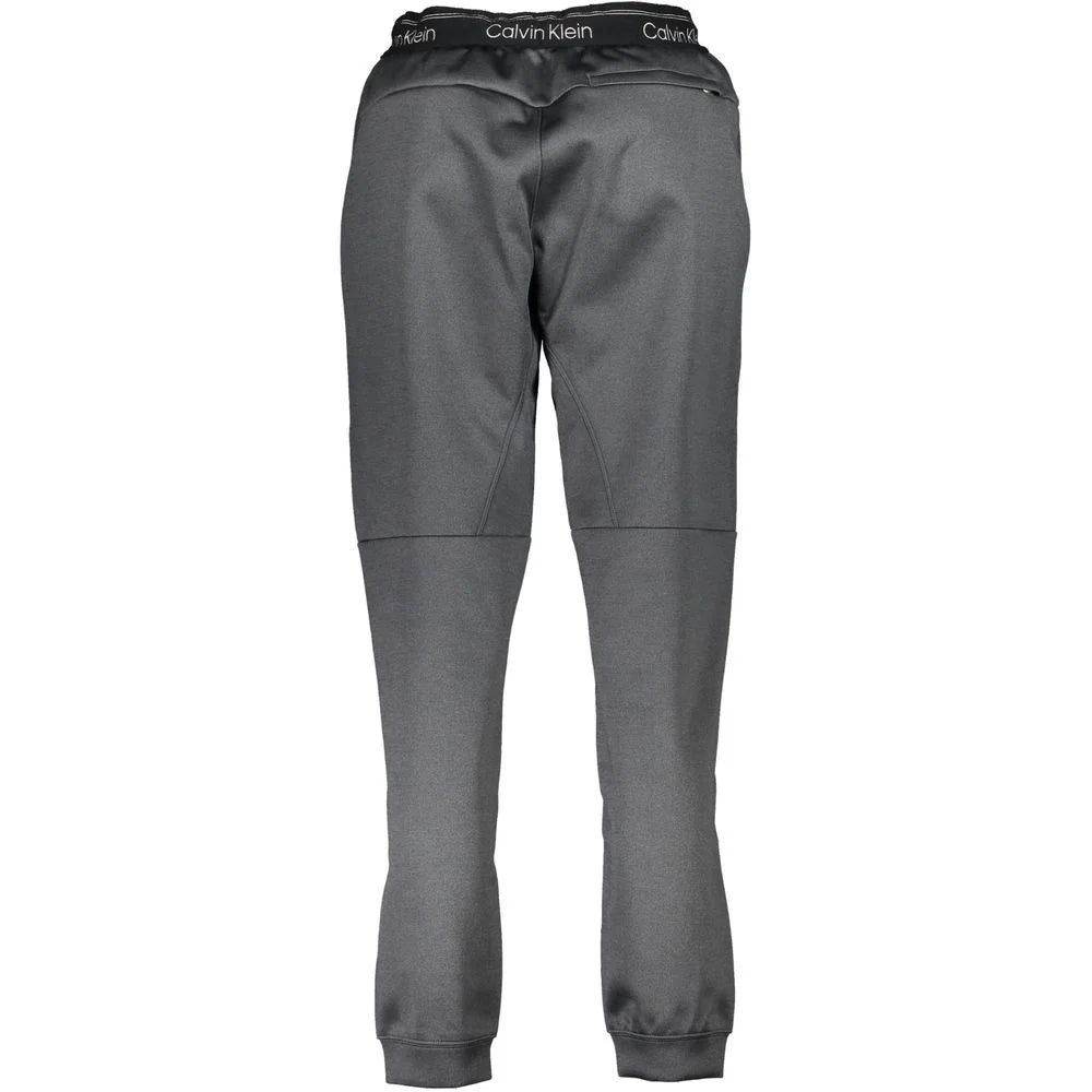 Calvin Klein Black Polyester Pant - Joggers