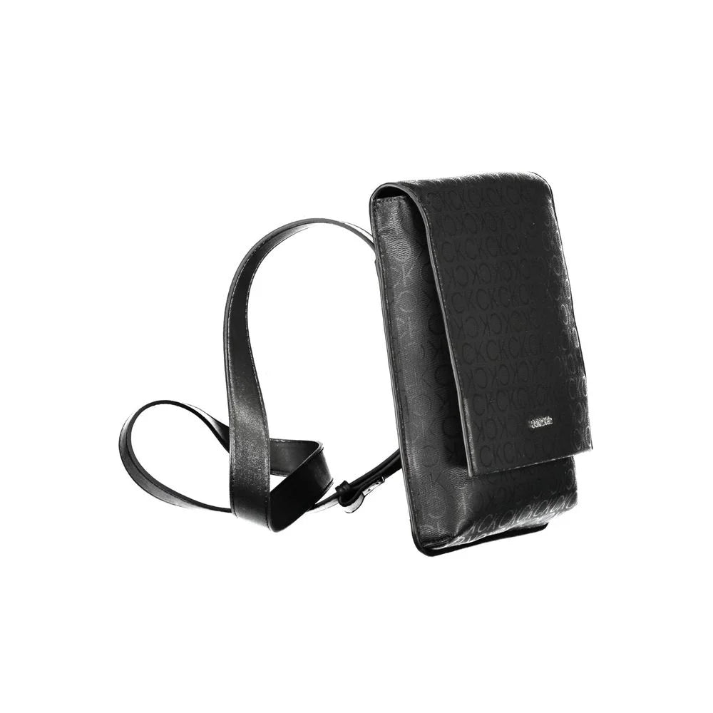 Calvin Klein Black Polyester Shoulder Bag - Cross Body Bags