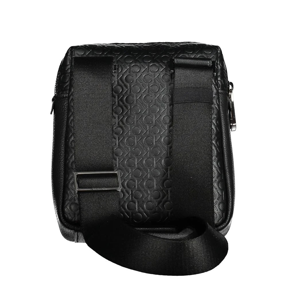 Calvin Klein Black Polyester Shoulder Bag - Cross Body Bags