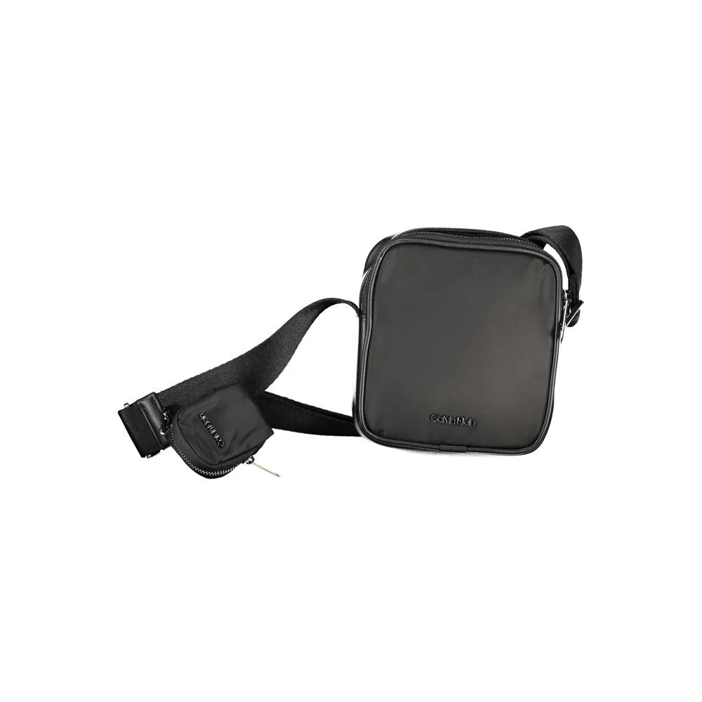 Calvin Klein Black Polyester Shoulder Bag - Cross Body Bags