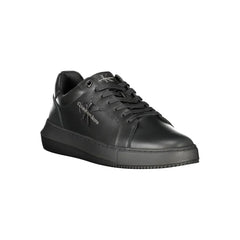 Calvin Klein Black Polyester Sneaker - Athletic Shoes