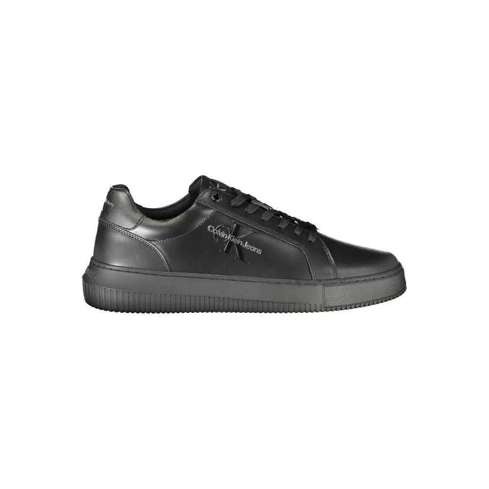Calvin Klein Black Polyester Sneaker - Athletic Shoes